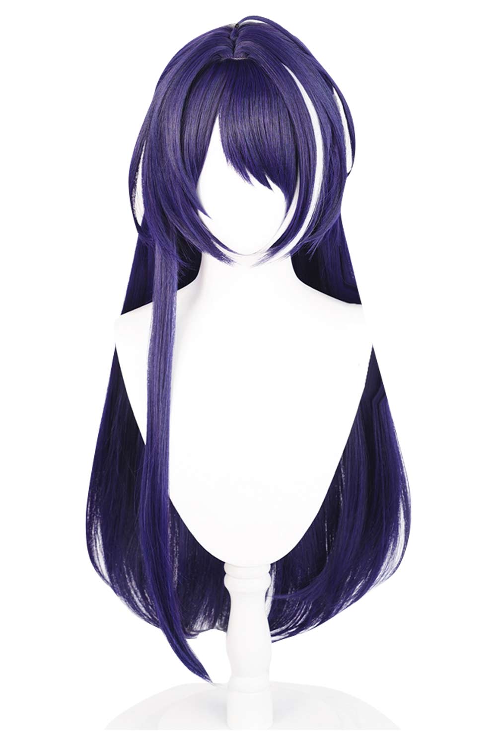 Game Honkai: Star Rail Acheron Cosplay Dark Blue Wig Heat Resistant Synthetic Hair Halloween Costume Accessories