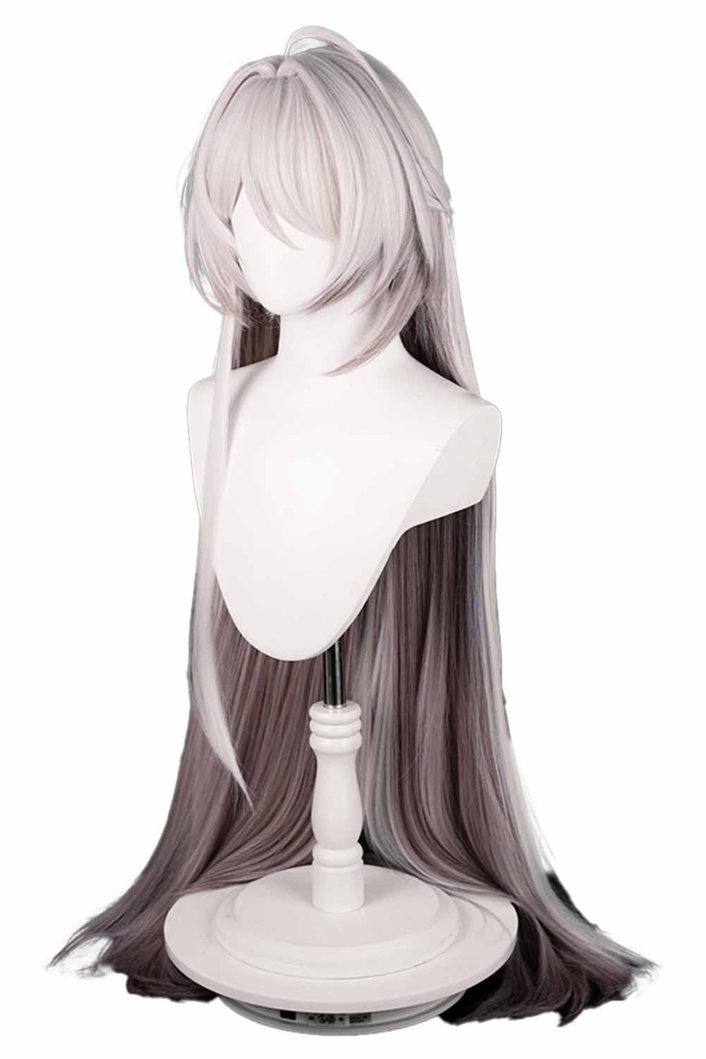 Game Honkai: Star Rail Acheron Cosplay Pink White Wig Heat Resistant Synthetic Hair Halloween Costume Accessories