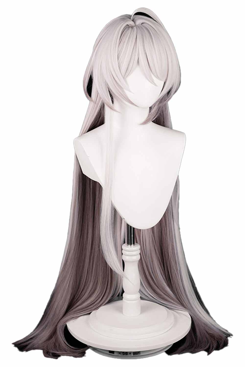 Game Honkai: Star Rail Acheron Cosplay Pink White Wig Heat Resistant Synthetic Hair Halloween Costume Accessories