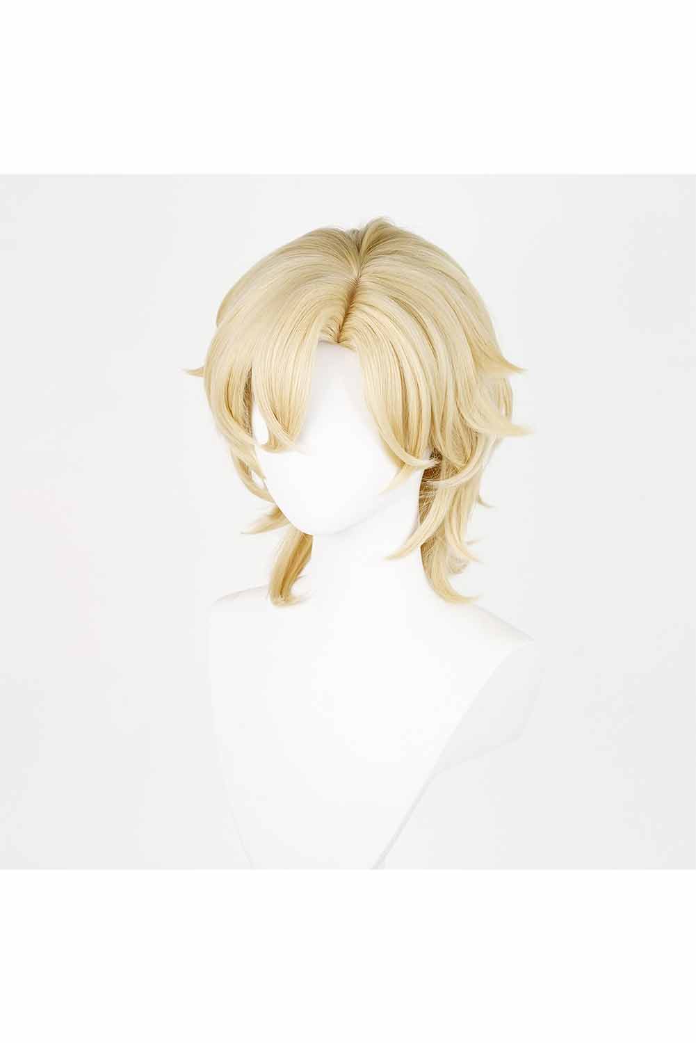 Game Honkai: Star Rail Aventurine Cosplay Wig Heat Resistant Synthetic Hair Halloween Costume Accessories