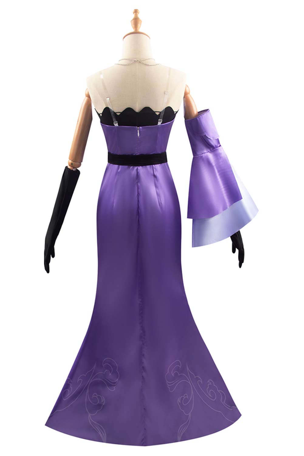 Game Honkai: Star Rail Jingliu Concert 2024 Women Purple Dress Outfits Halloween Carnival Suit Cosplay Costume