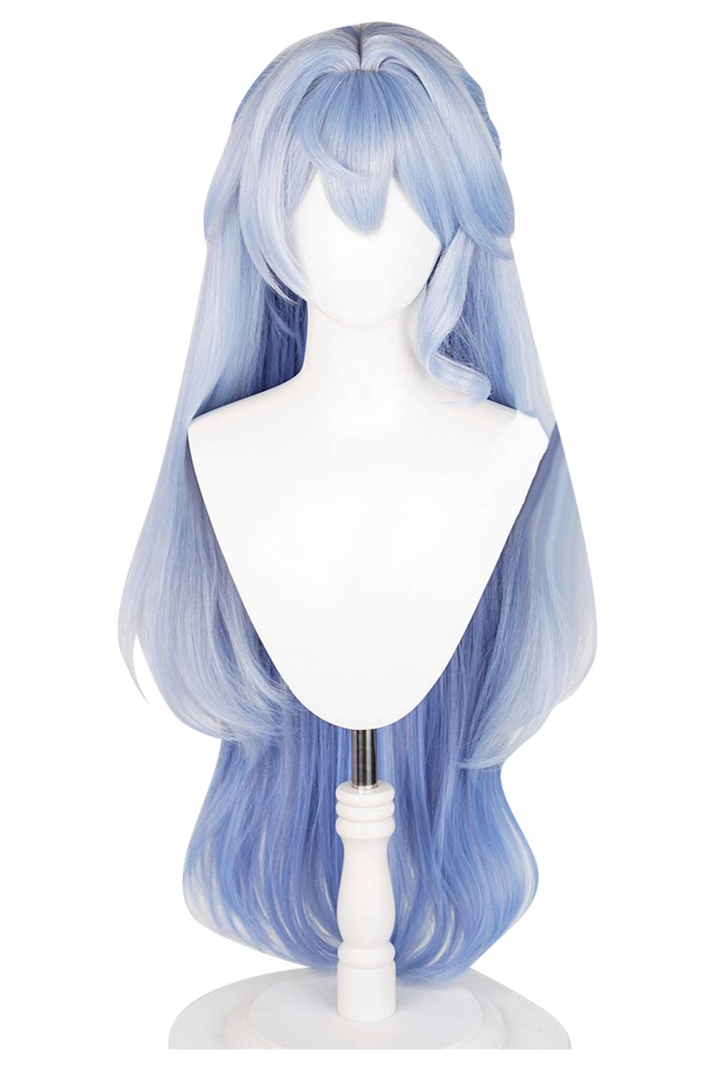 Game Honkai: Star Rail Robin Cosplay Blue Wig Heat Resistant Synthetic Hair Halloween Costume Accessories