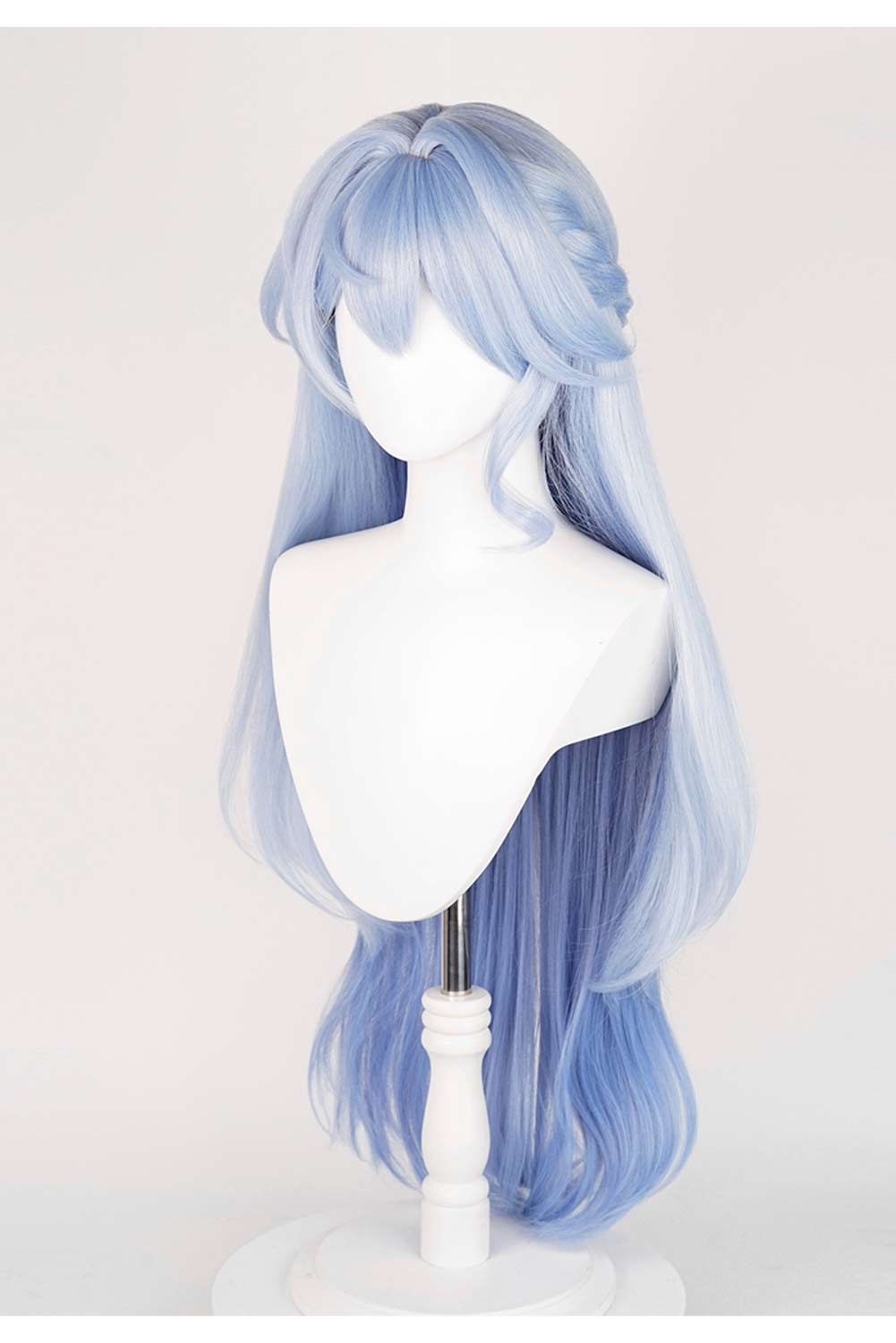 Game Honkai: Star Rail Robin Cosplay Blue Wig Heat Resistant Synthetic Hair Halloween Costume Accessories
