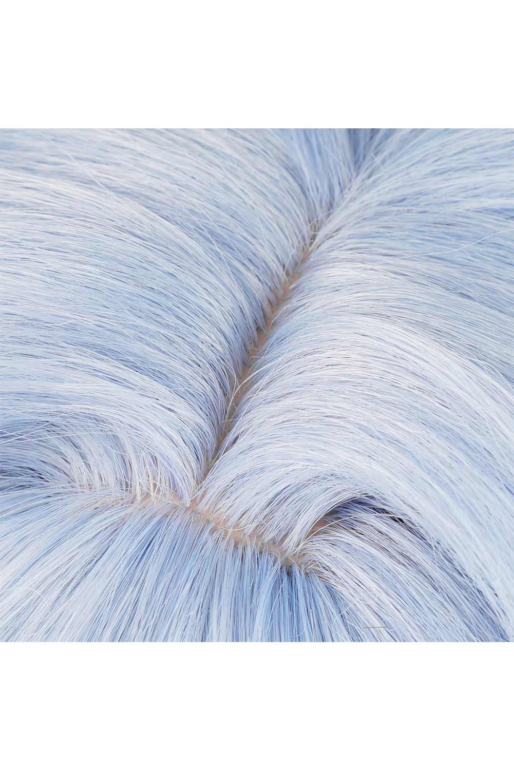 Game Honkai: Star Rail Robin Cosplay Blue Wig Heat Resistant Synthetic Hair Halloween Costume Accessories