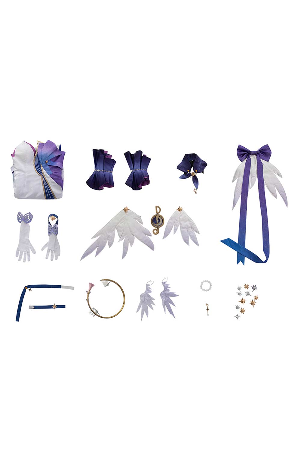 Game Honkai: Star Rail Robin Zhi Gengniao Full Set Outfits Halloween Carnival Suit Cosplay Costume