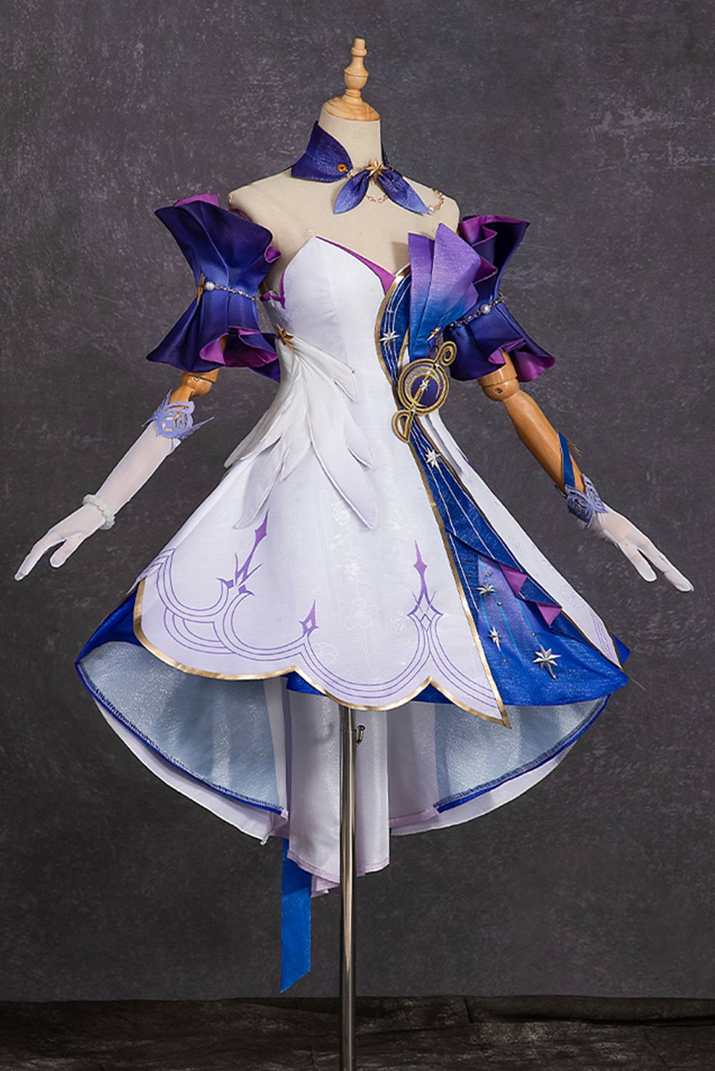 Game Honkai: Star Rail Robin Zhi Gengniao Full Set Outfits Halloween Carnival Suit Cosplay Costume
