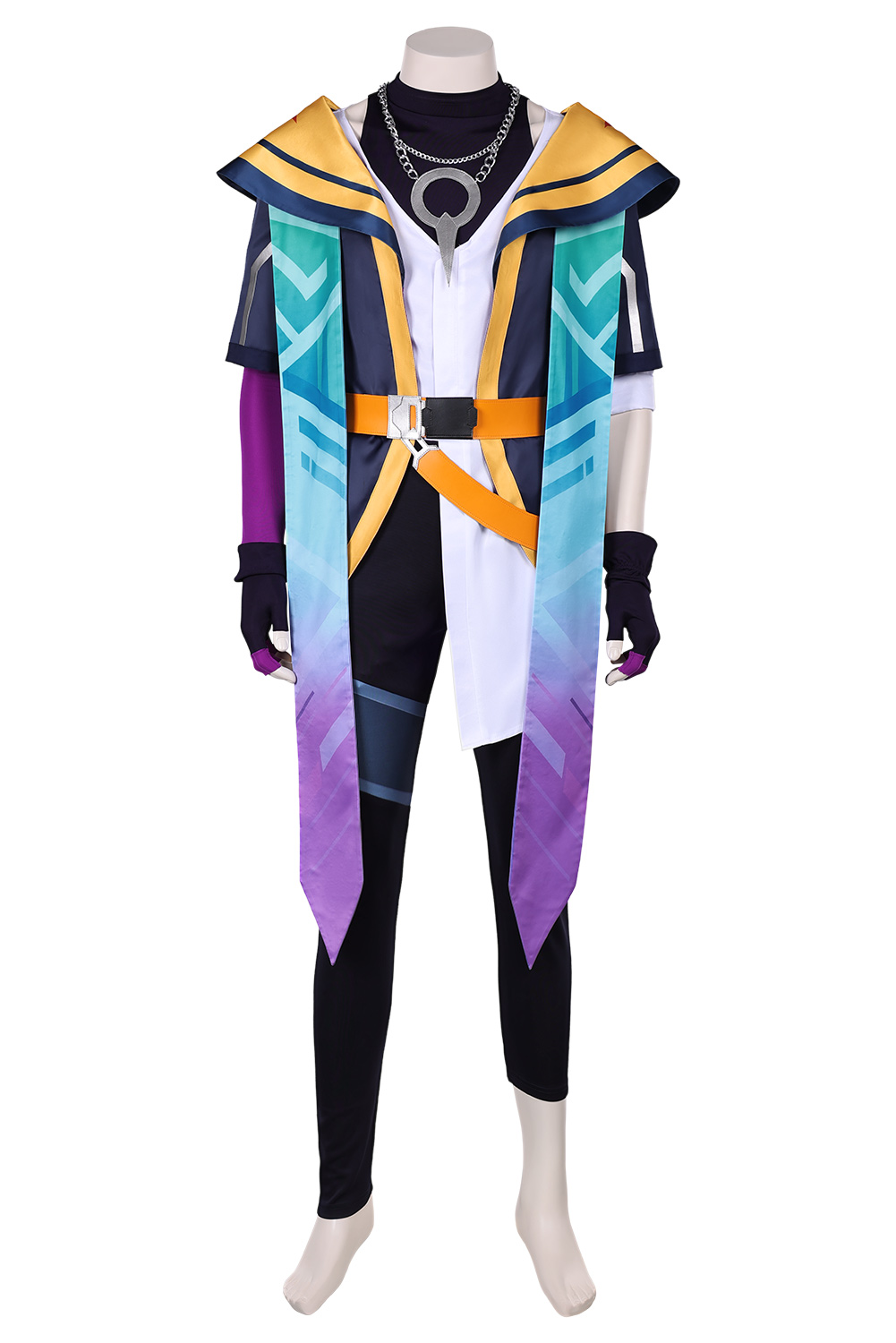 Game League of Legends Heart of Steel Aphelios Full Set Outfits Halloween Carnival Suit Cosplay Costume