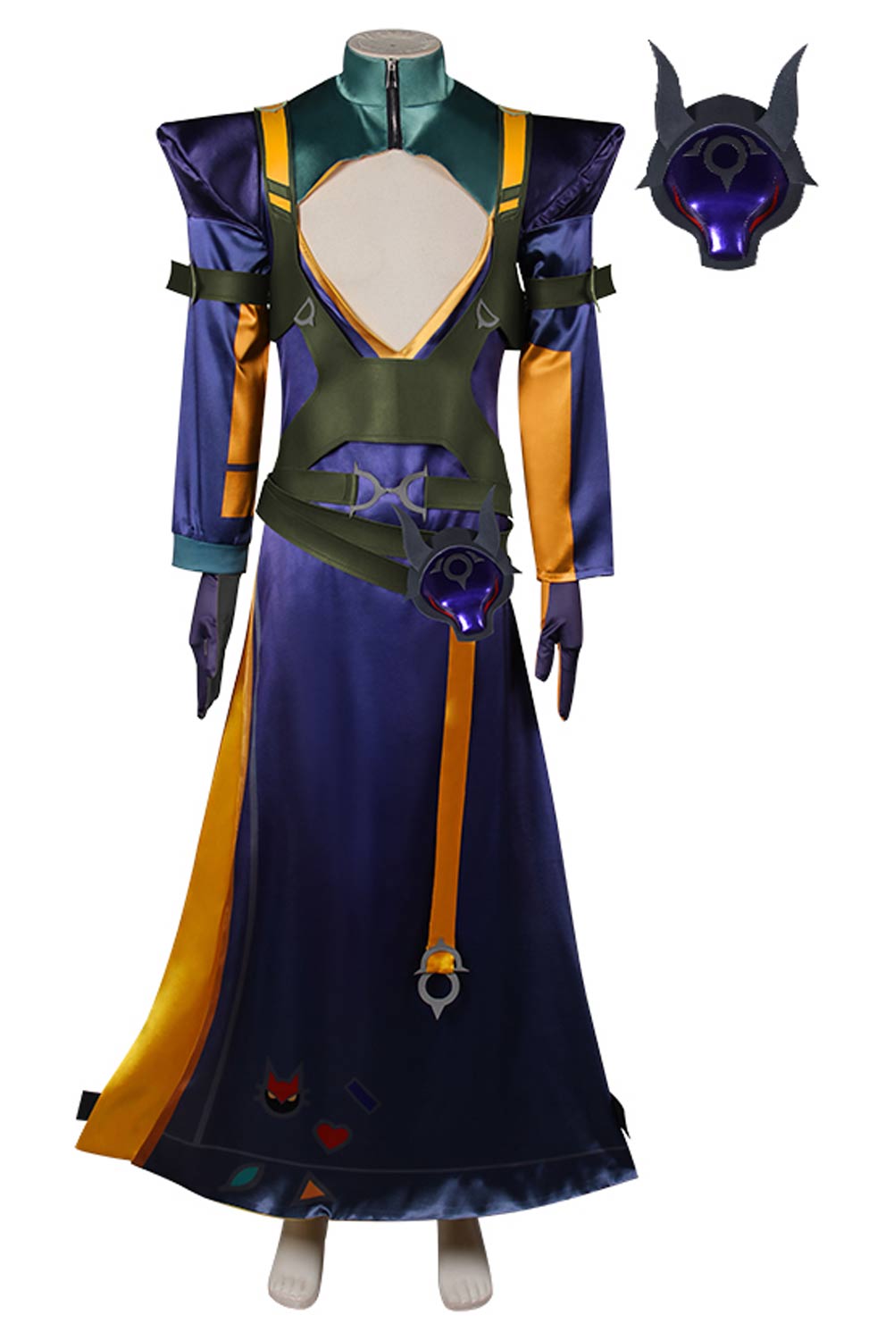 Game League of Legends The Unforgotten Yone Cosplay Costume Outfits Halloween Carnival Suit