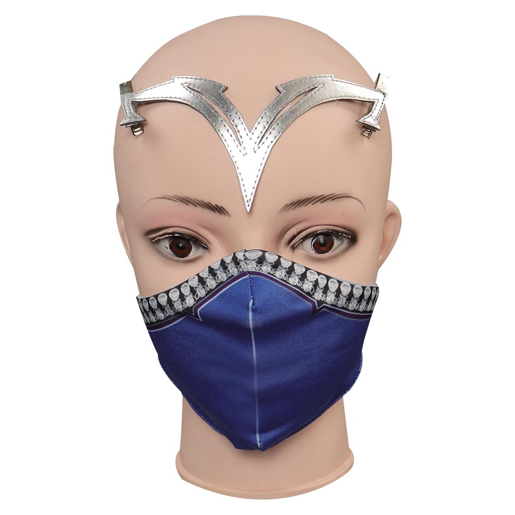 Game Mortal Kombat 1 Kitana Outfits Halloween Carnival Suit Cosplay Costume