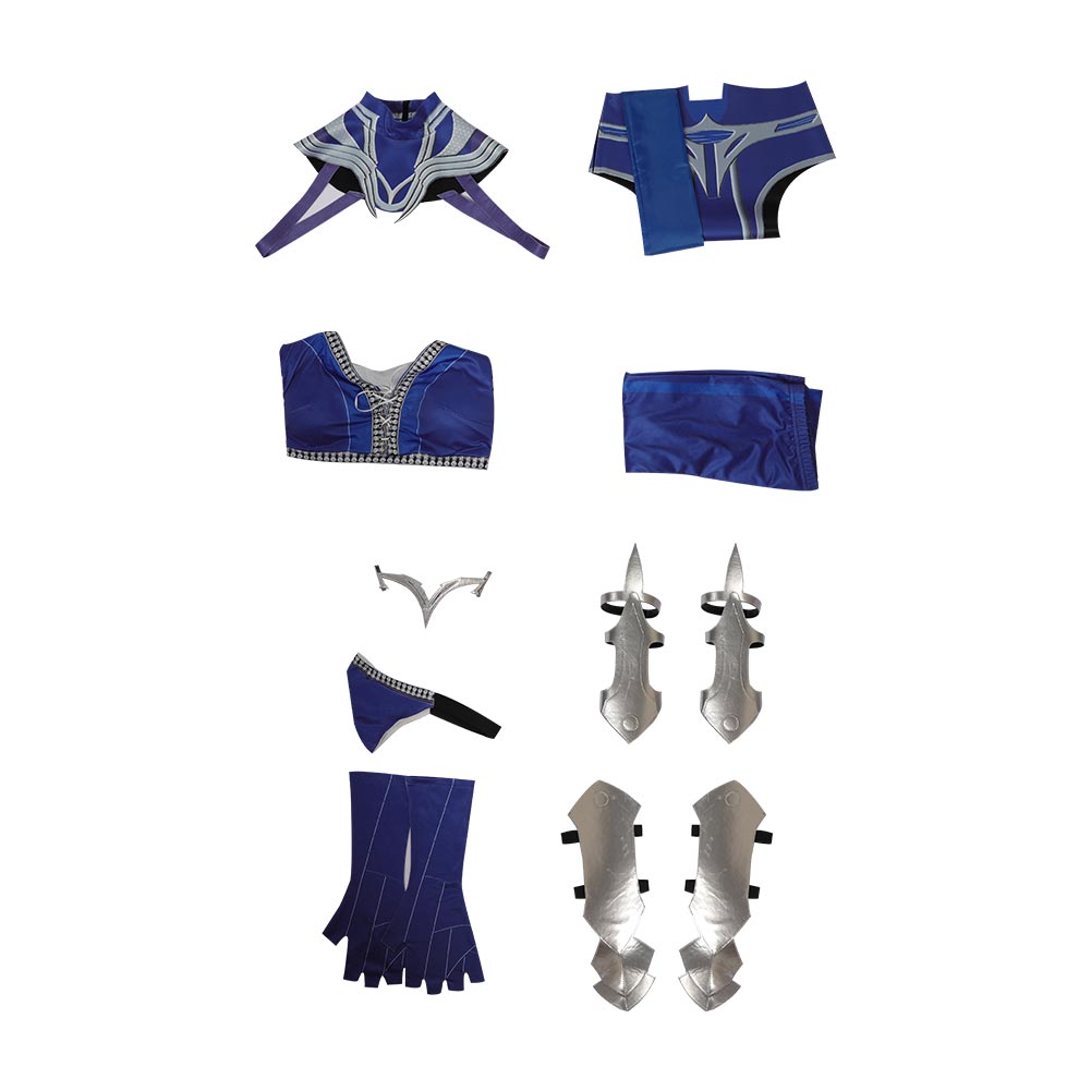 Game Mortal Kombat 1 Kitana Outfits Halloween Carnival Suit Cosplay Costume