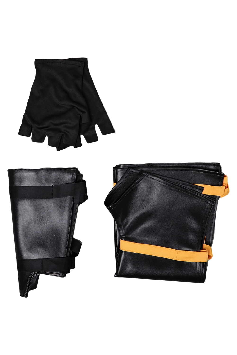 Game Mortal Kombat 1 Scorpion Cosplay Gloves Wrist Guard Feet Gloves Set Halloween Carnival Costume Accessories