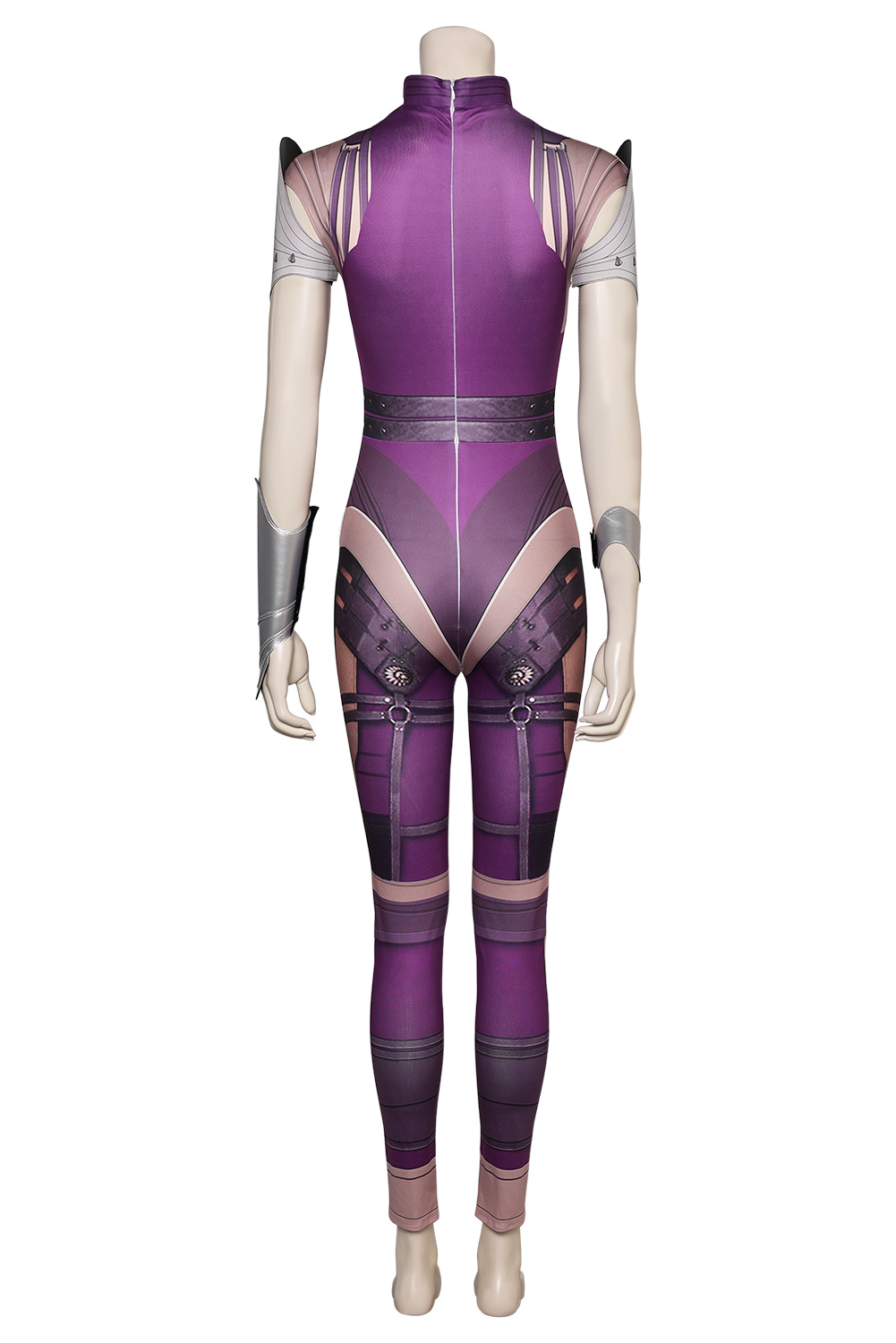 Game Mortal Kombat 1 Sinedl Women Printed Leather Jumpsuit Outfits Halloween Carnival Suit Cosplay Costume