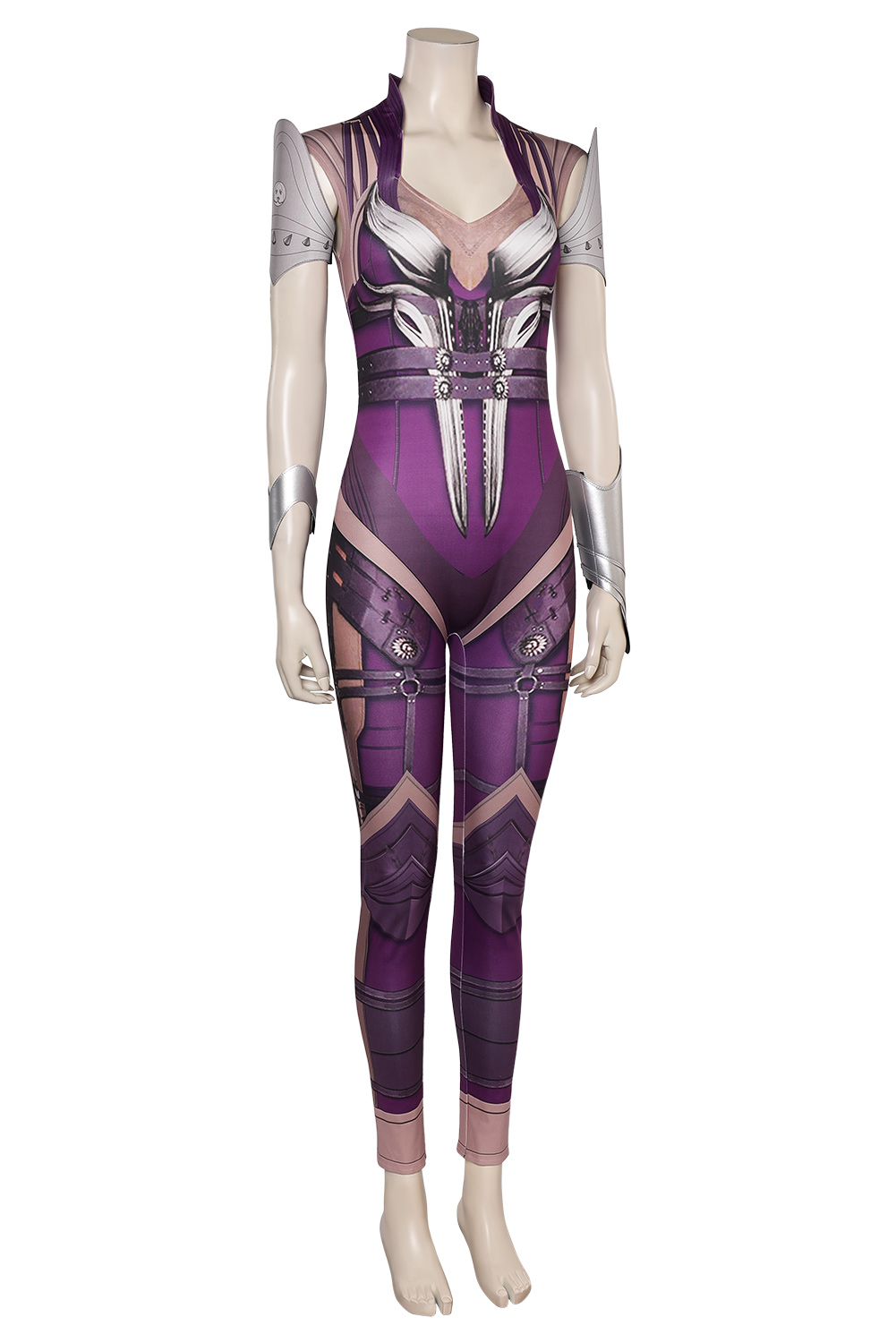 Game Mortal Kombat 1 Sinedl Women Printed Leather Jumpsuit Outfits Halloween Carnival Suit Cosplay Costume