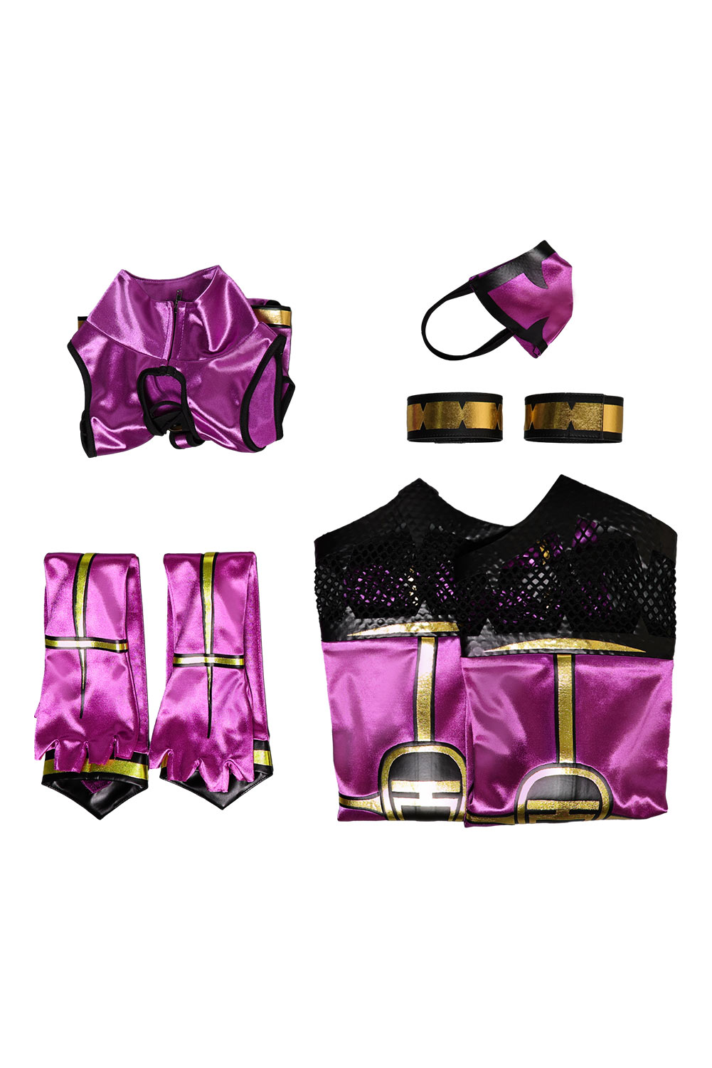 Game Mortal Kombat 9 Mileena Sexy Jumpsuit Outfits Halloween Carnival Suit Cosplay Costume