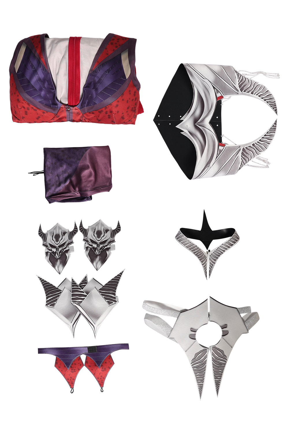 Game Mortal Kombat Nitara Dress With Accessories Full Set Outfits Halloween Carnival Suit Cosplay Costume