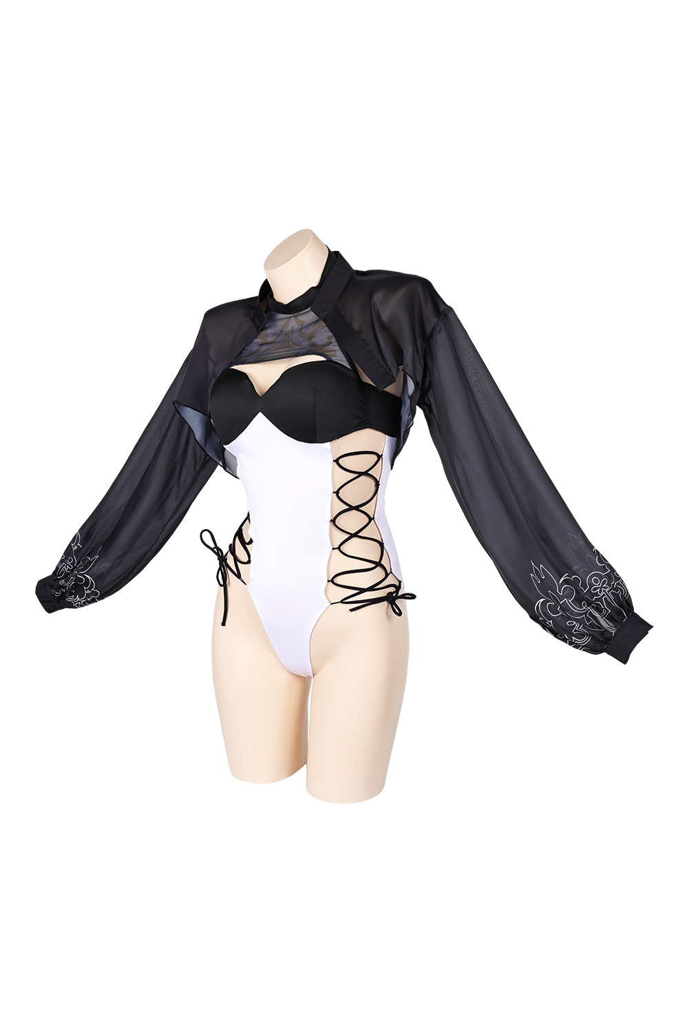 Game NieR:Automata No2 Type B Ver1.1a Swimsuit Outfits Halloween Carnival Suit Cosplay Costume Original Design