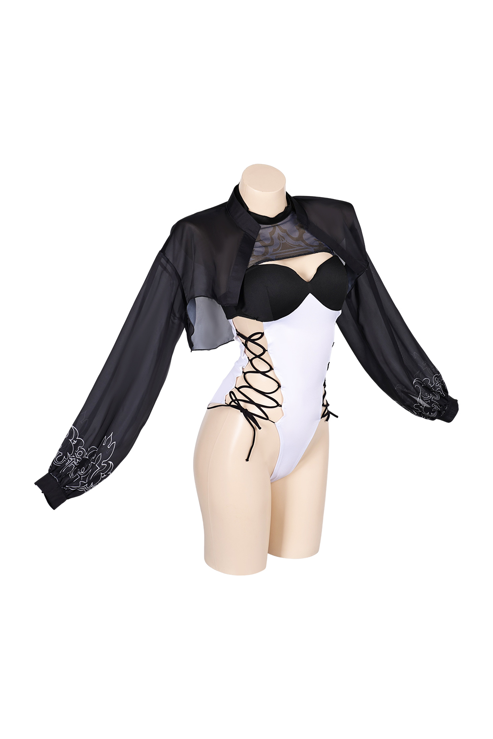 Game NieR:Automata No2 Type B Ver1.1a Swimsuit Outfits Halloween Carnival Suit Cosplay Costume Original Design