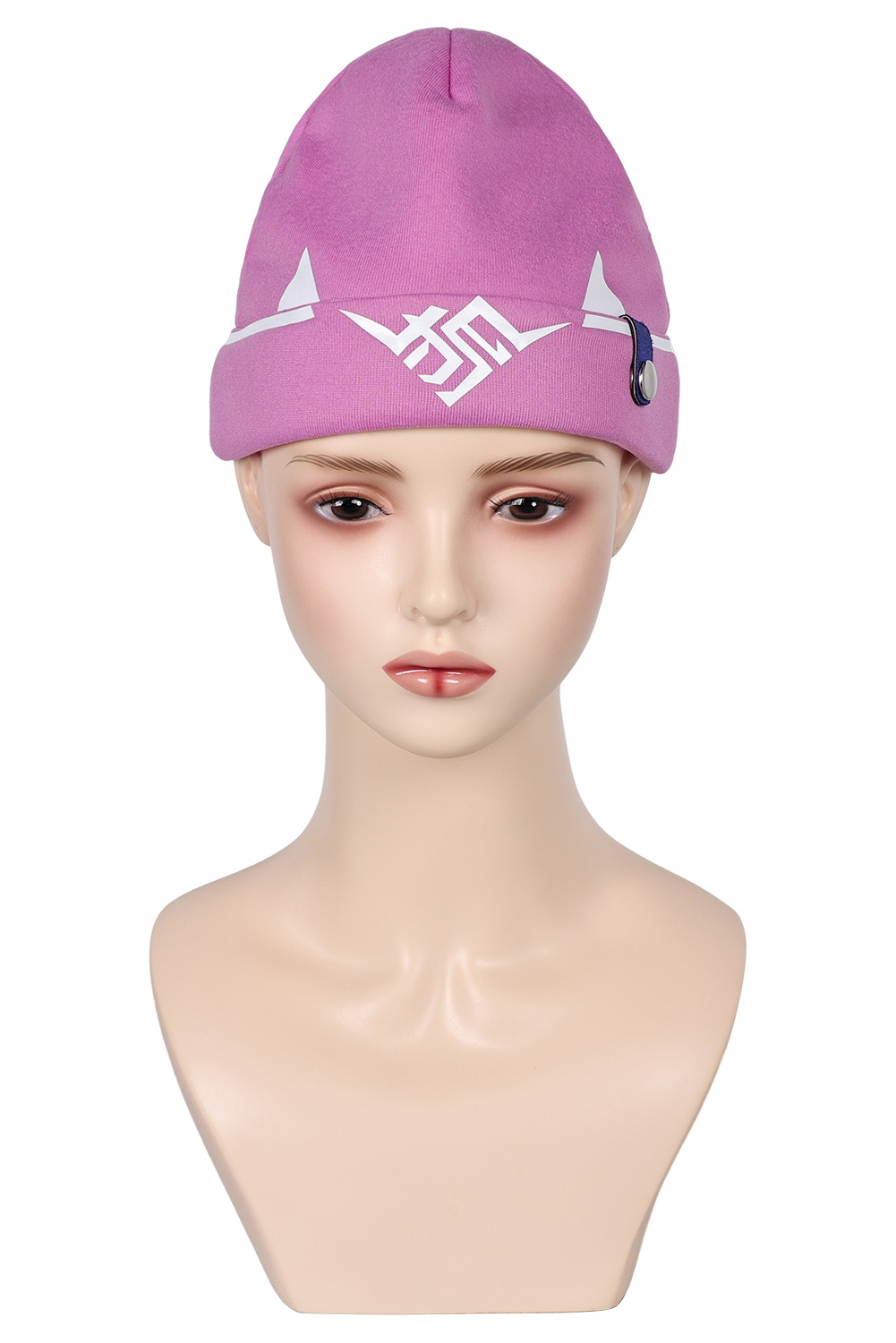 Game Overwatch Kiriko Cosplay Pink Knitted Hat Halloween Carnival Costume Accessories