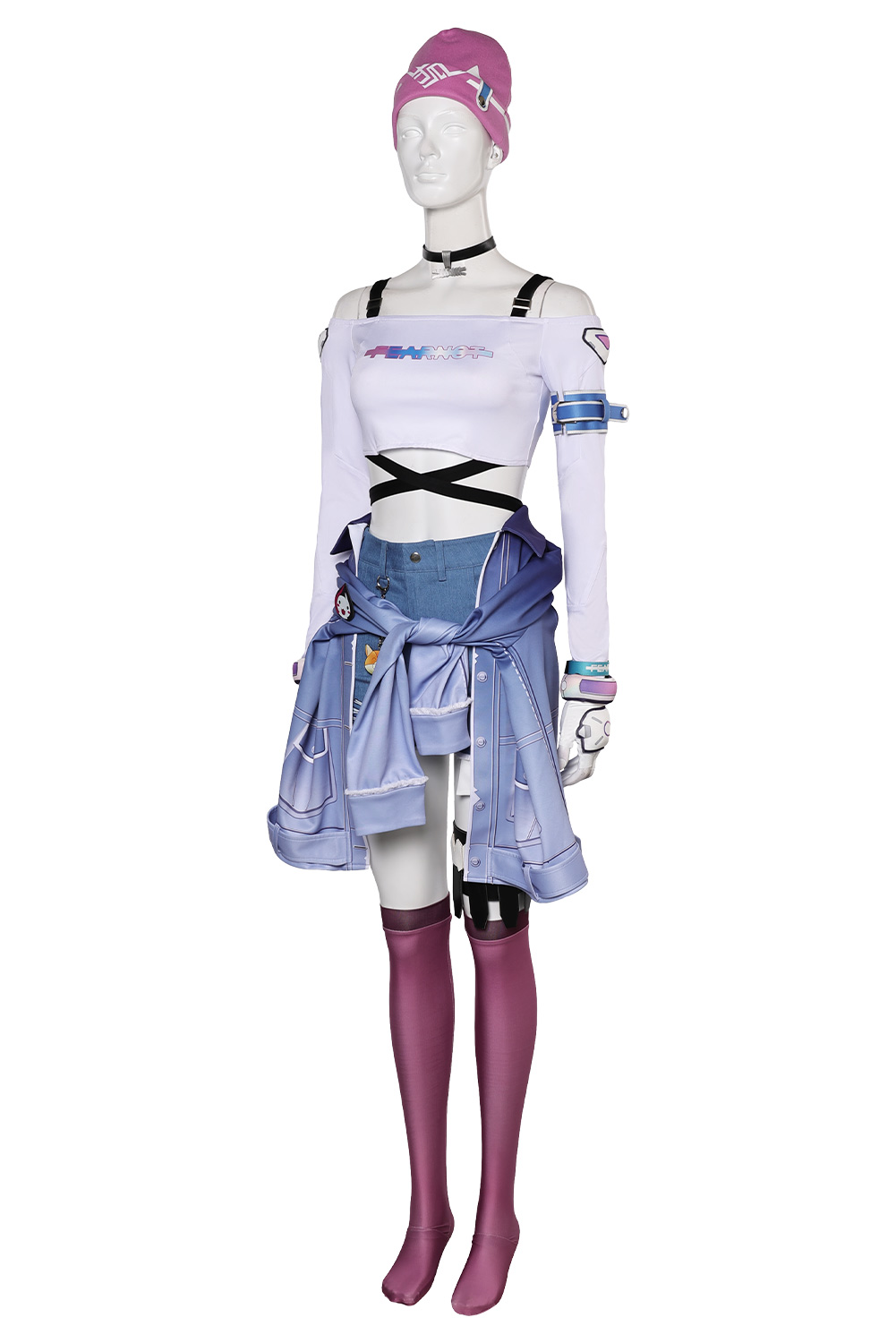 Game Overwatch OW 2 Kiriko LE SSERAFIM Outfits Halloween Carnival Suit Cosplay Costume