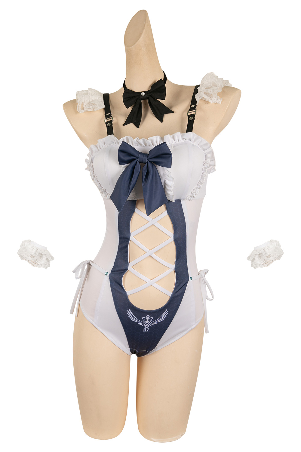 Game Stellar Blade 2024 Eve Maid Swimsuit Outfits Halloween Carnival Suit Cosplay Costume