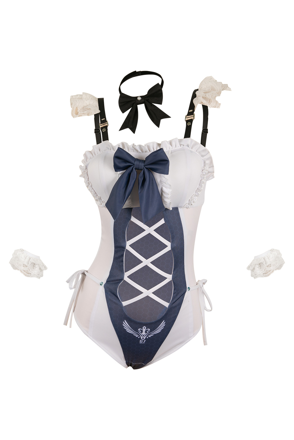 Game Stellar Blade 2024 Eve Maid Swimsuit Outfits Halloween Carnival Suit Cosplay Costume