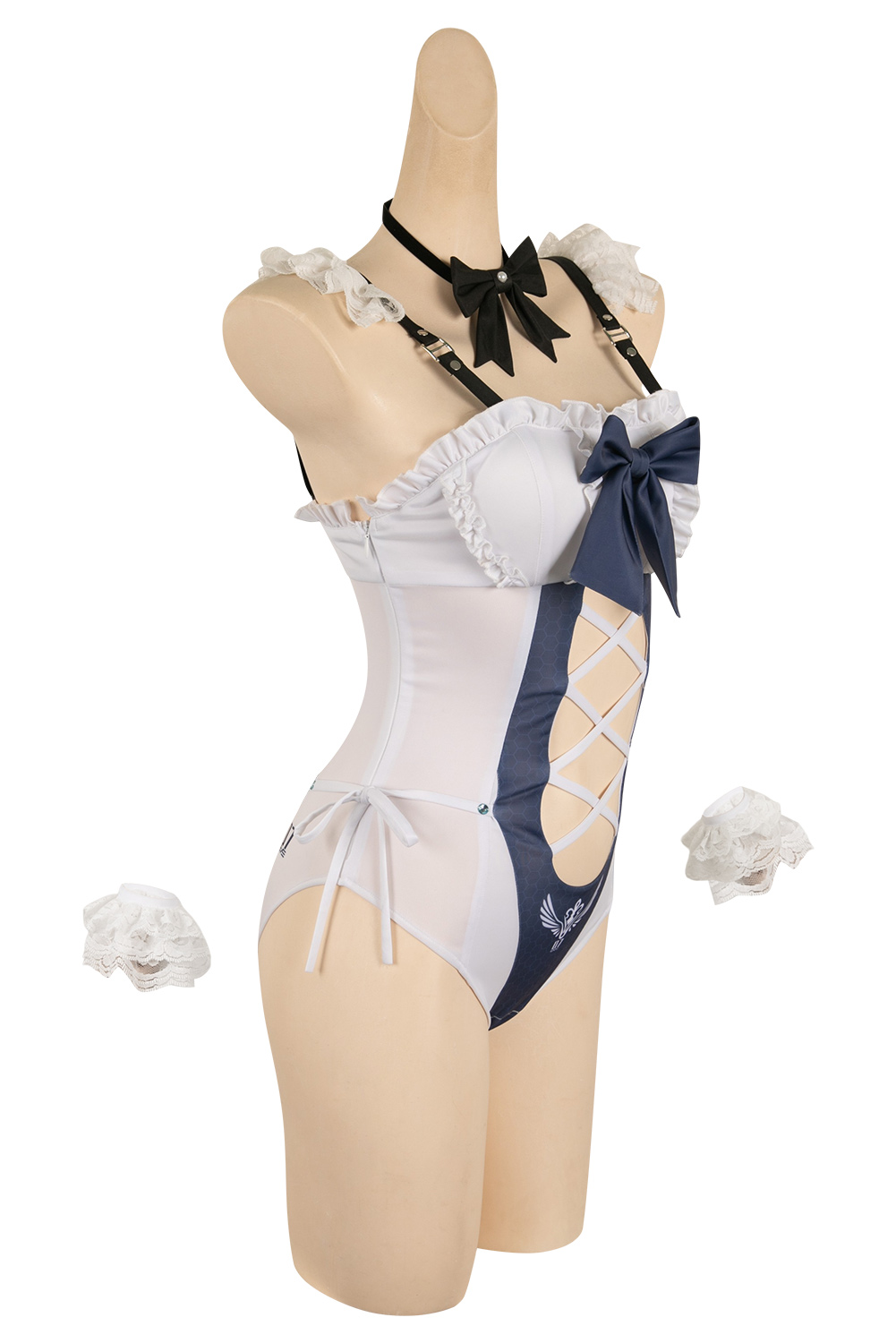 Game Stellar Blade 2024 Eve Maid Swimsuit Outfits Halloween Carnival Suit Cosplay Costume