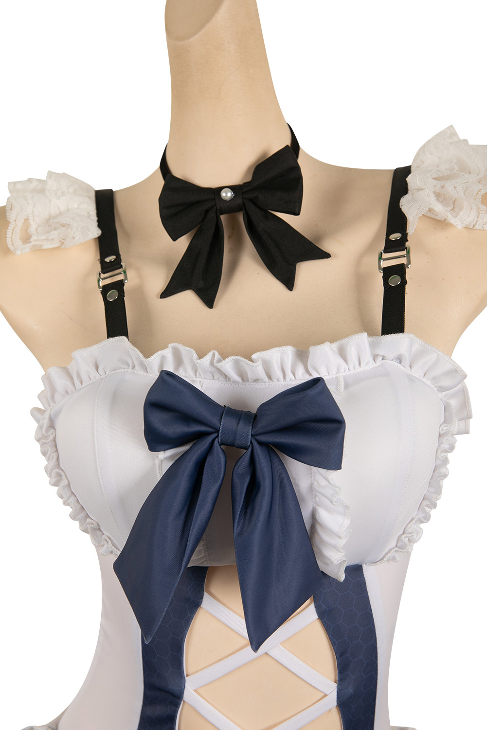 Game Stellar Blade 2024 Eve Maid Swimsuit Outfits Halloween Carnival Suit Cosplay Costume