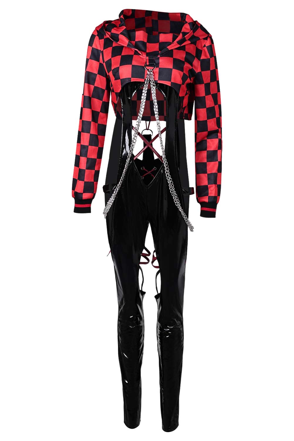 Game Stellar Blade EVE Racer's High Suit Black Jumpsuit Outfits Halloween Carnival Suit Cosplay Costume