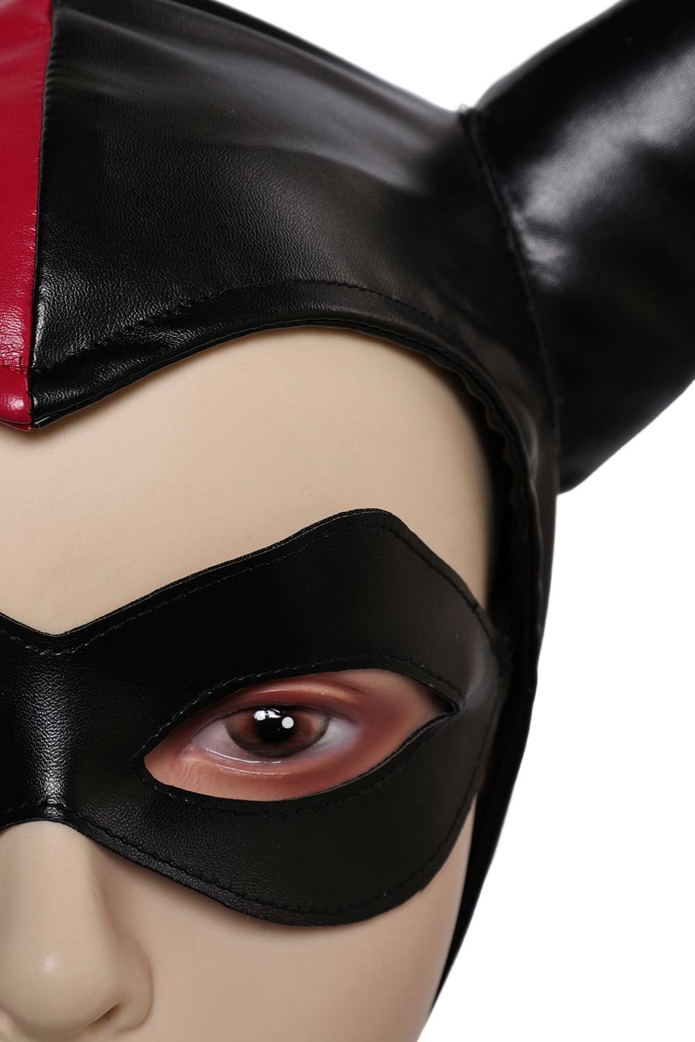 Game Suicide Squad: Kill the Justice League Harleen Quinzel/Harley Quinn Cosplay Eye Mask Latex Masks Helmet Masquerade Halloween Props