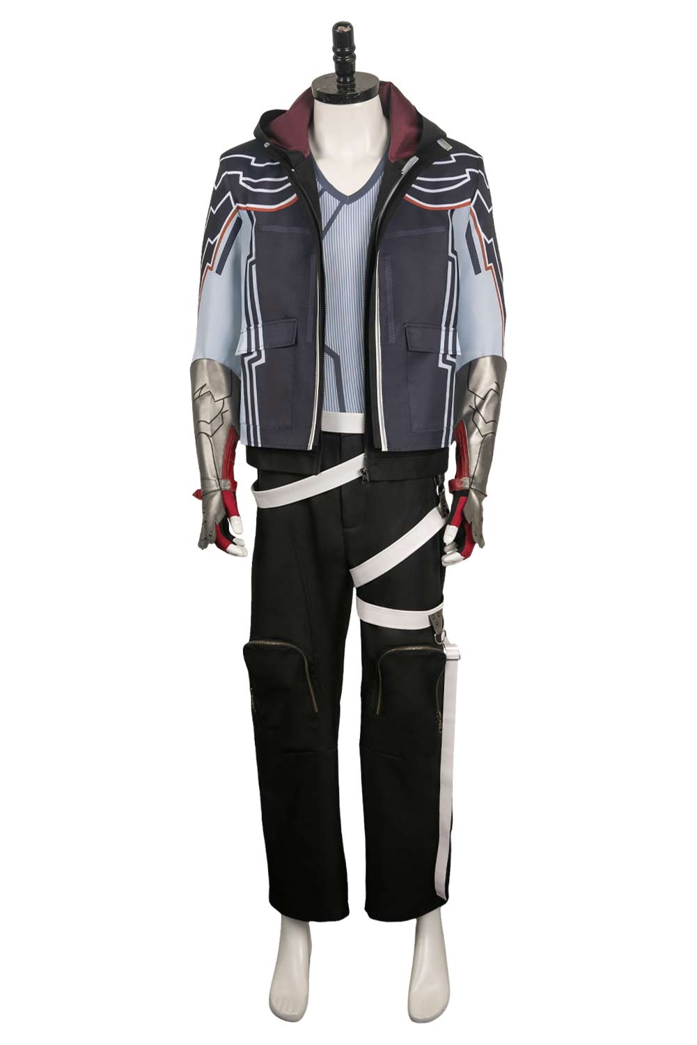 Game Tekken 8 Jin Kazuma Full Set Outfits Halloween Carnival Suit Cosplay Costume
