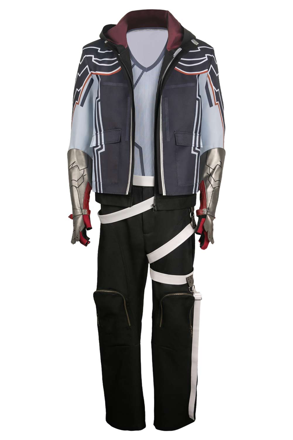 Game Tekken 8 Jin Kazuma Full Set Outfits Halloween Carnival Suit Cosplay Costume