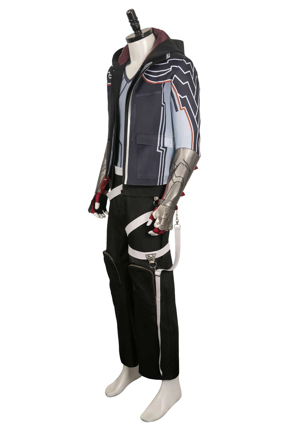 Game Tekken 8 Jin Kazuma Full Set Outfits Halloween Carnival Suit Cosplay Costume