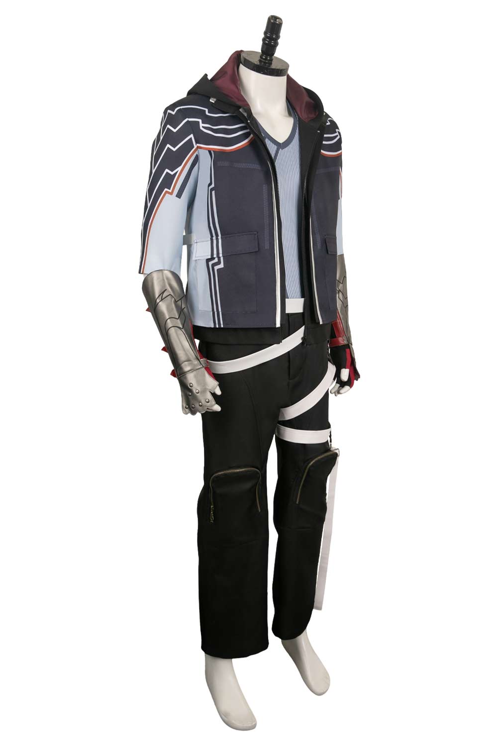 Game Tekken 8 Jin Kazuma Full Set Outfits Halloween Carnival Suit Cosplay Costume