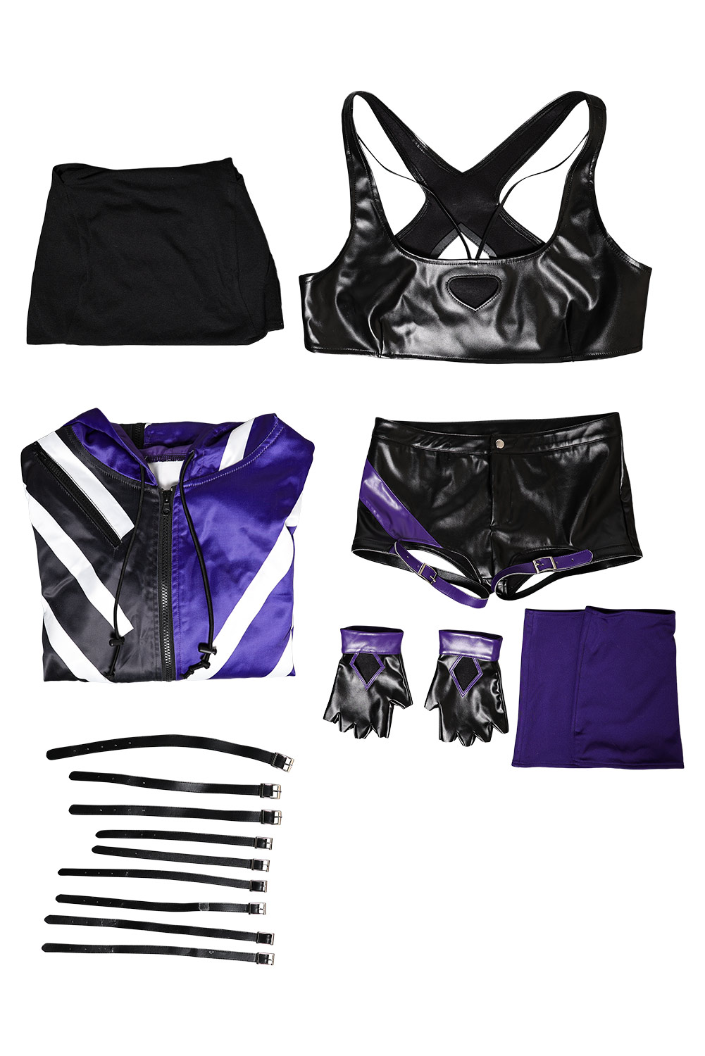 Game Tekken 8 Reina Women Full Set Outfits Halloween Carnival Suit Cosplay Costume
