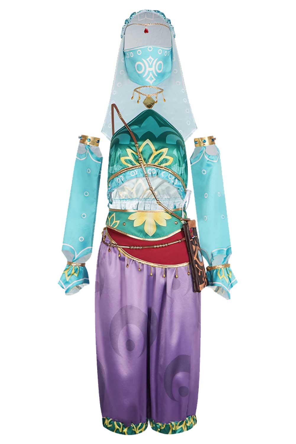 Game The Legend of Zelda: Breath of the Wild Gerudo Link Outfits Halloween Carnival Suit Cosplay Costume