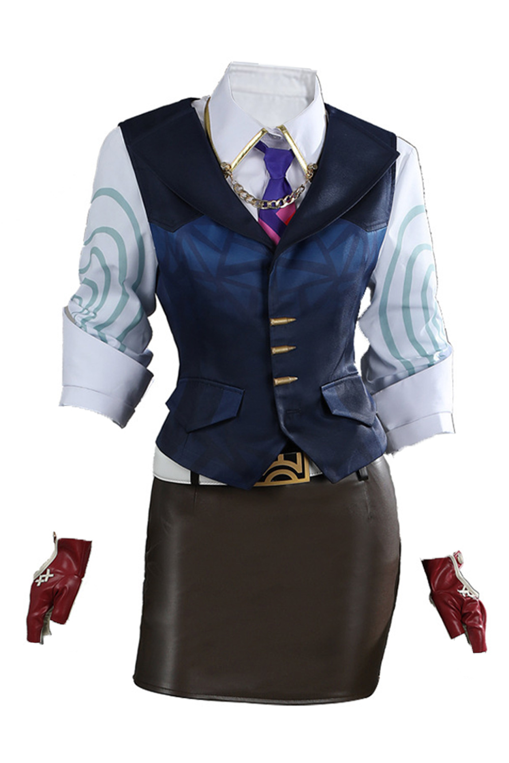 Game VALORANT Chamber Femboy Clothing Outfits Halloween Carnival Suit Cosplay Costume