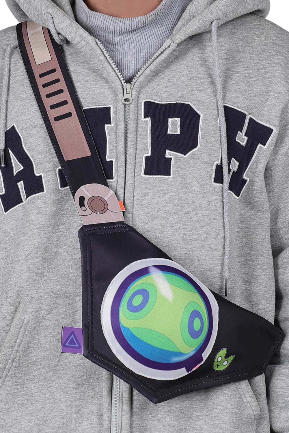 Game VALORANT GEKKO Cosplay Print Shoulder Bags Halloween Costume Accessories