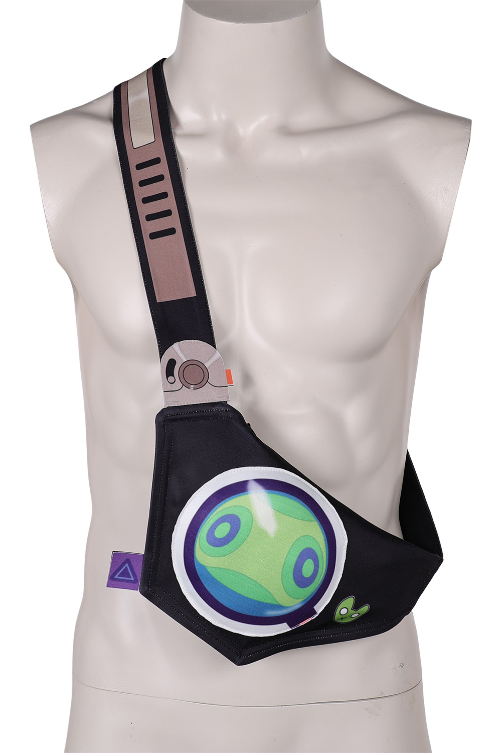 Game VALORANT GEKKO Cosplay Print Shoulder Bags Halloween Costume Accessories