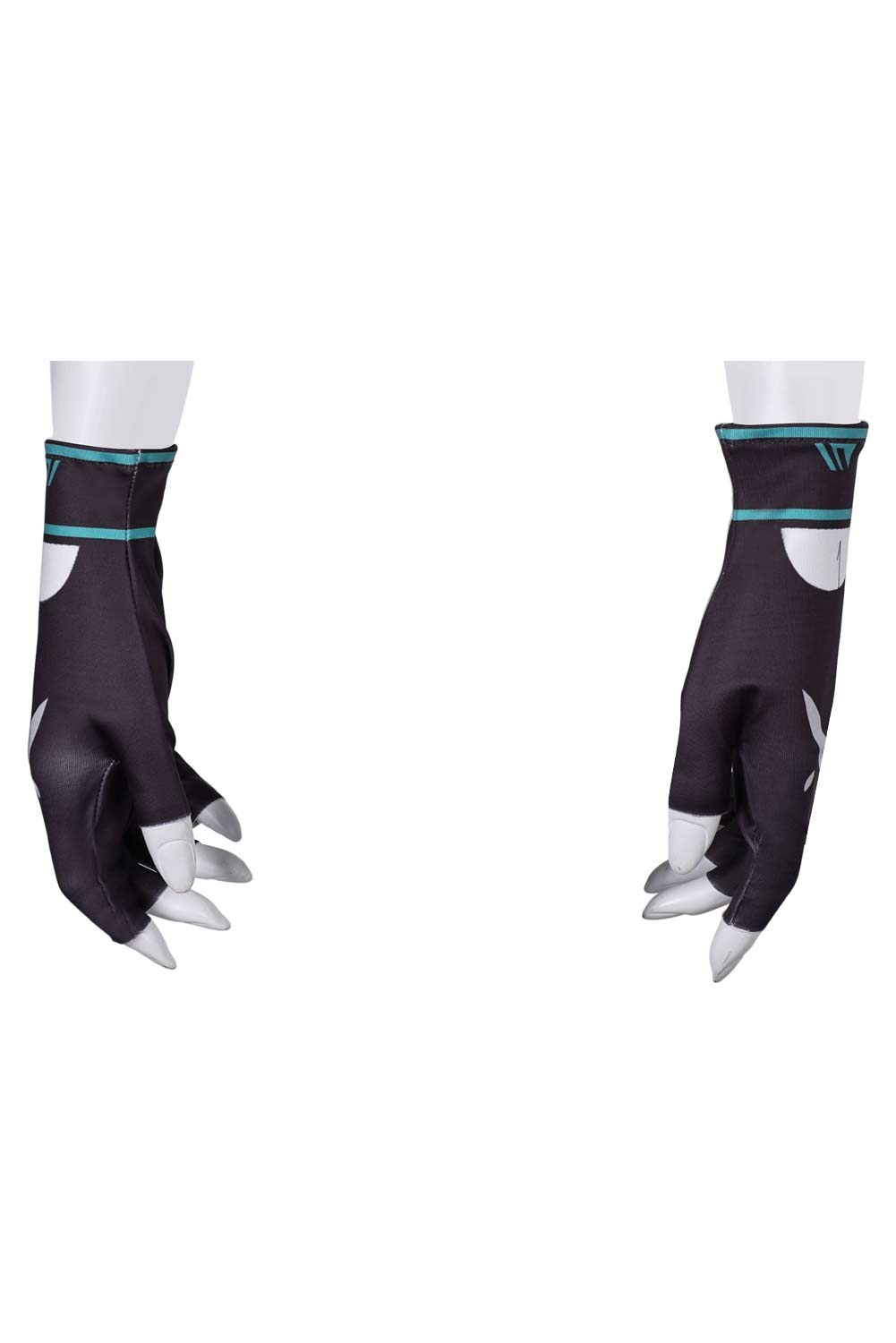 Game VALORANT Jett Cosplay Printed Gloves Halloween Costume Accessories