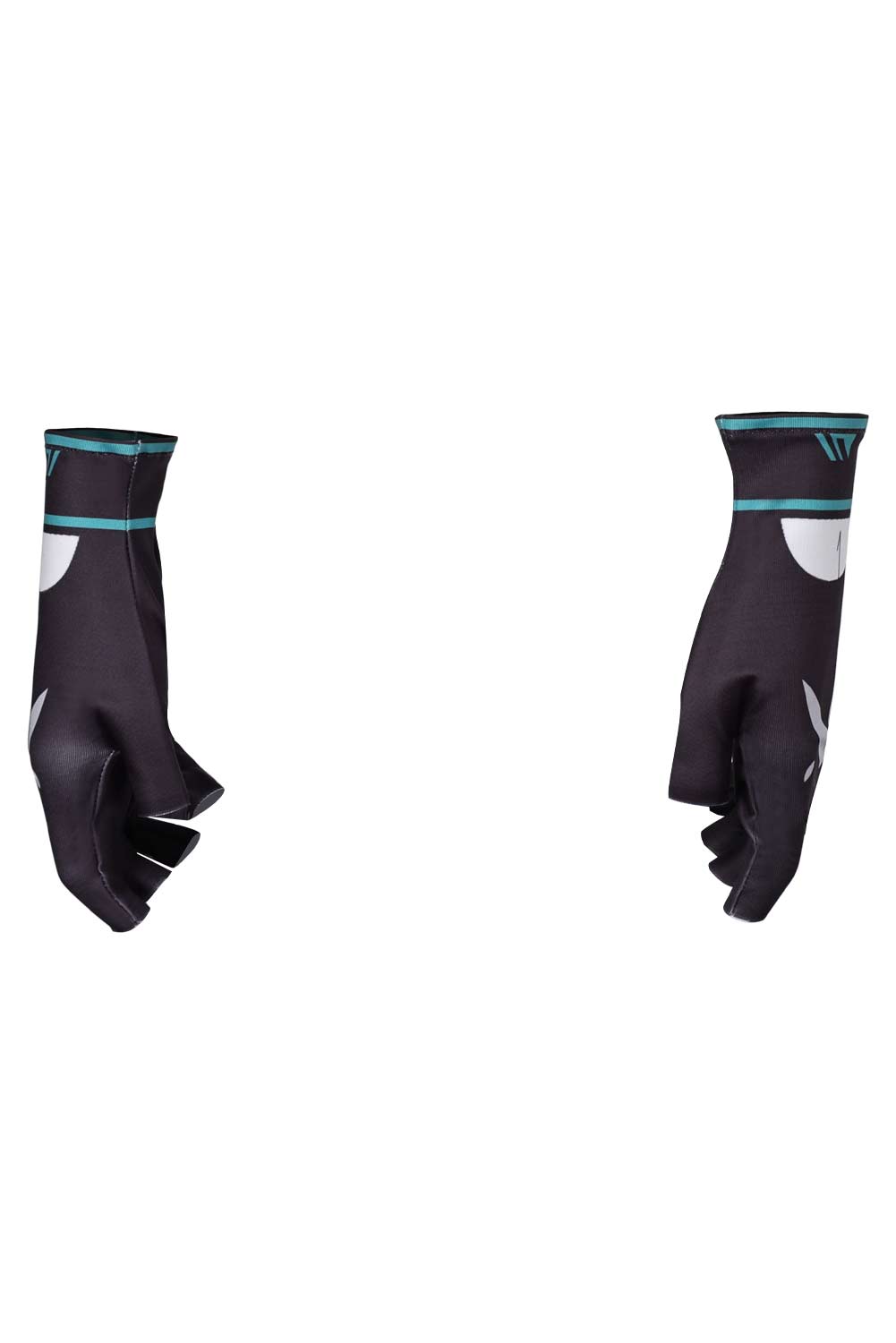 Game VALORANT Jett Cosplay Printed Gloves Halloween Costume Accessories