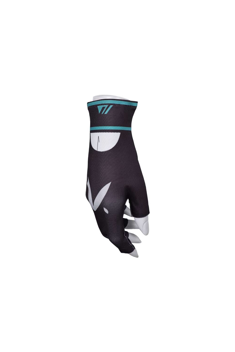 Game VALORANT Jett Cosplay Printed Gloves Halloween Costume Accessories