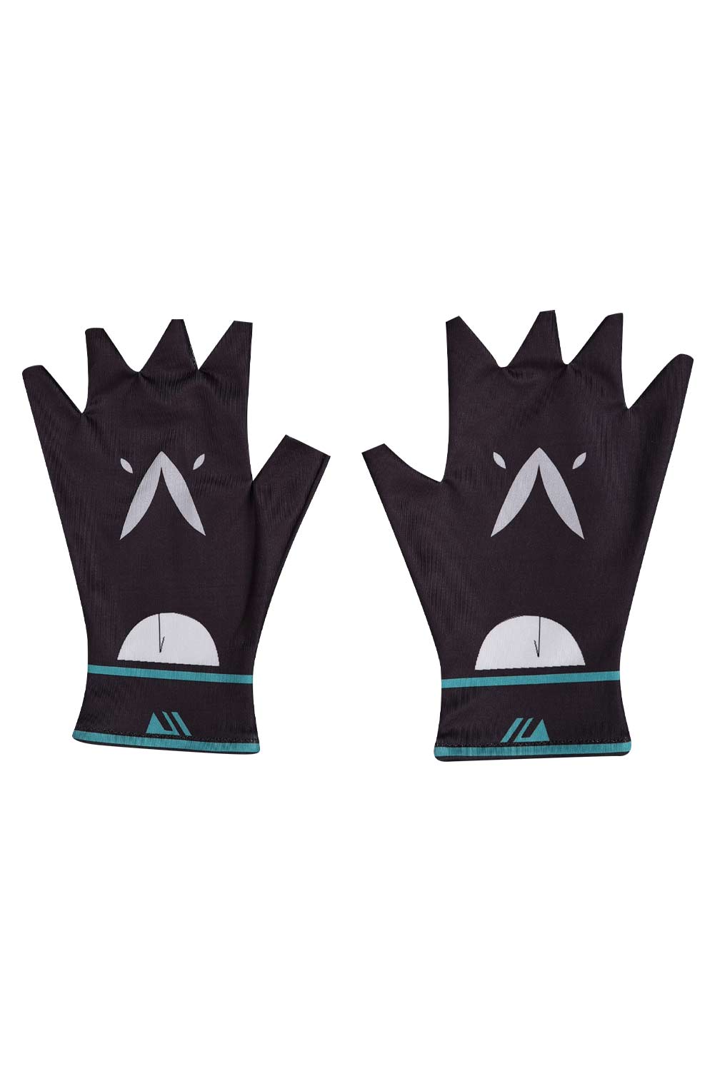 Game VALORANT Jett Cosplay Printed Gloves Halloween Costume Accessories