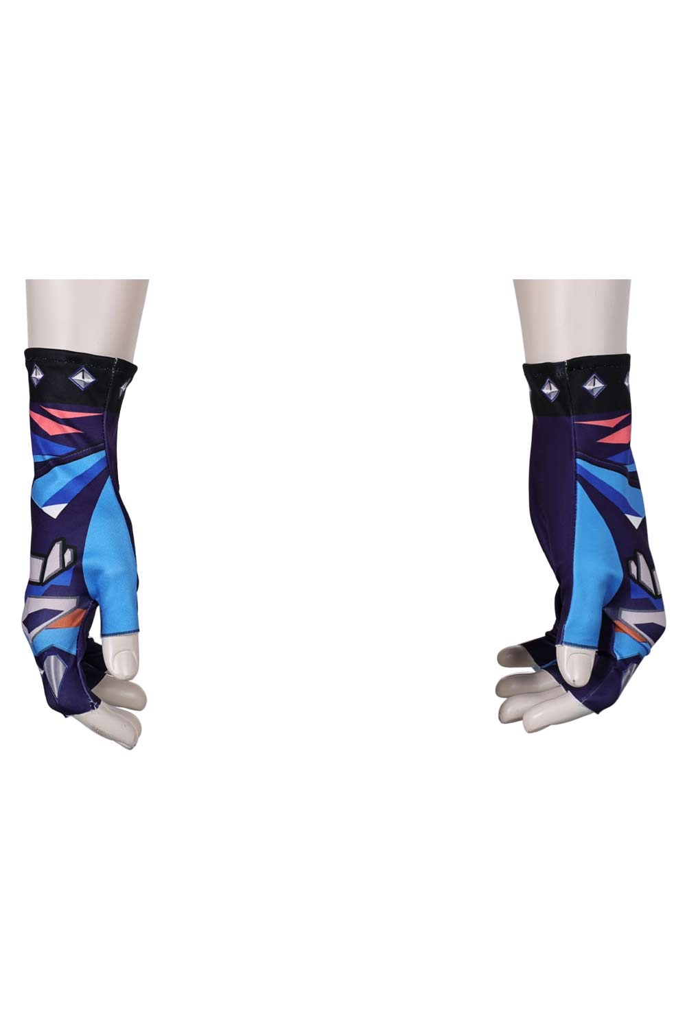 Game VALORANT Yoru Cosplay Printed Gloves Halloween Costume Accessories