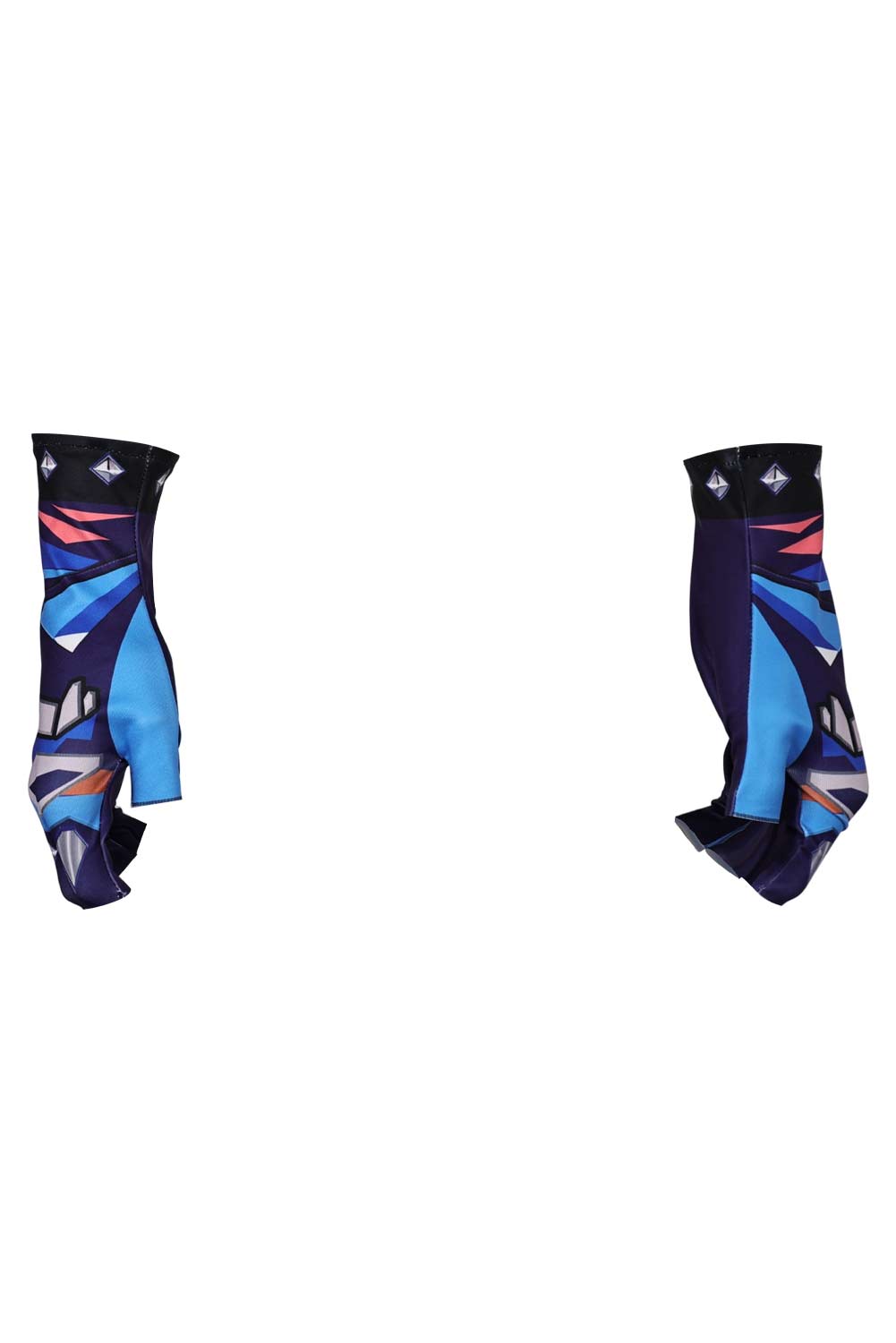 Game VALORANT Yoru Cosplay Printed Gloves Halloween Costume Accessories