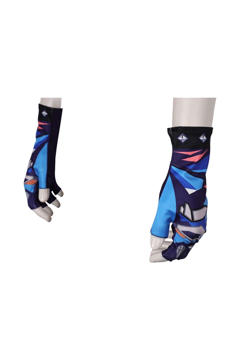 Game VALORANT Yoru Cosplay Printed Gloves Halloween Costume Accessories