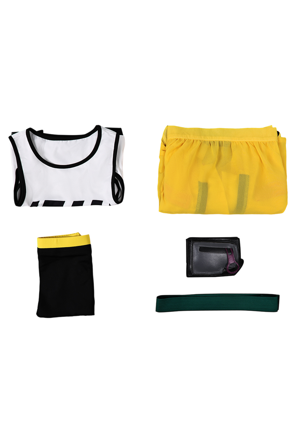 Game Valorant Killjoy Women Yellow 5 Piece Set Swimsuit Outfits Halloween Carnival Suit Cosplay Costume Original Design