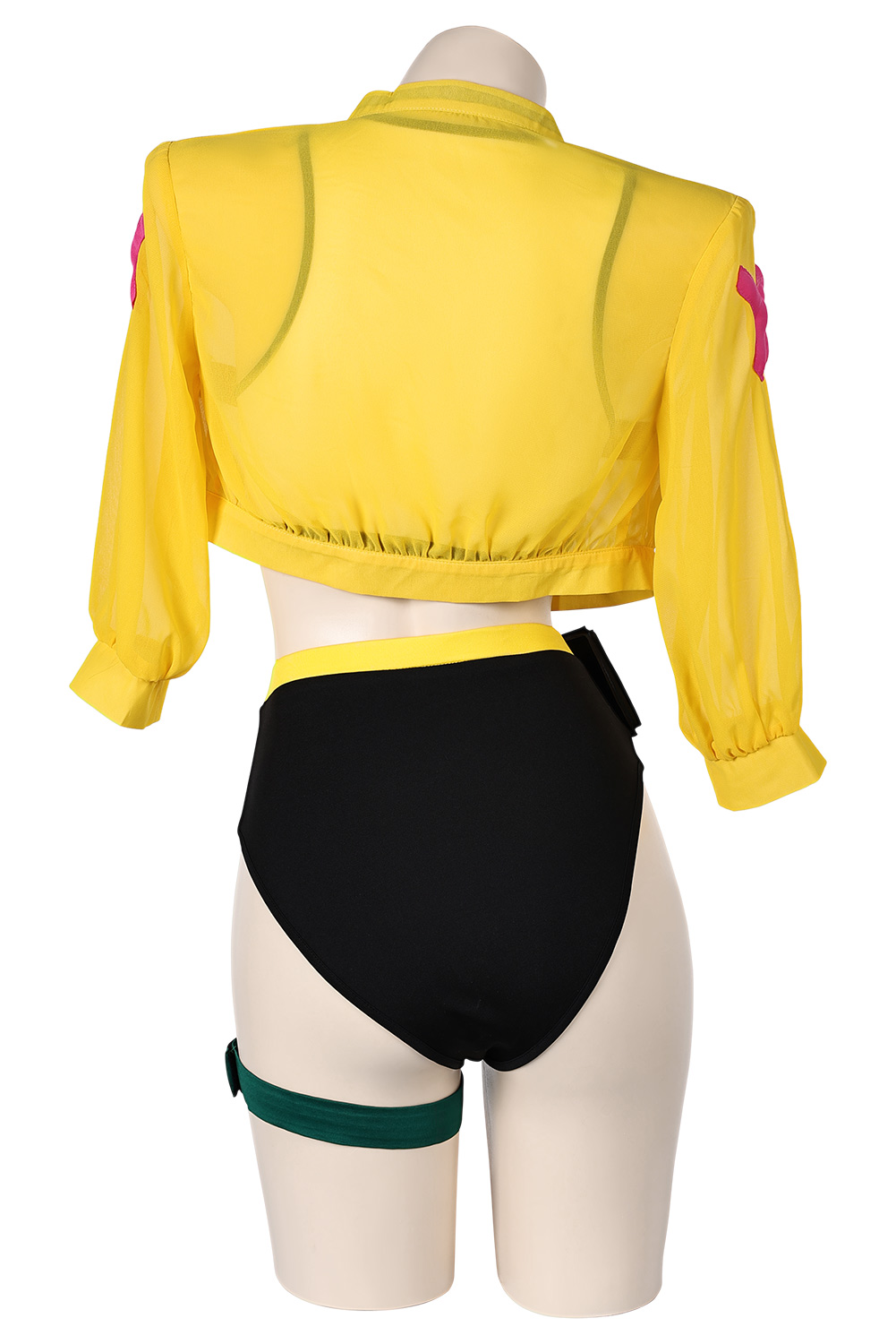 Game Valorant Killjoy Women Yellow 5 Piece Set Swimsuit Outfits Halloween Carnival Suit Cosplay Costume Original Design