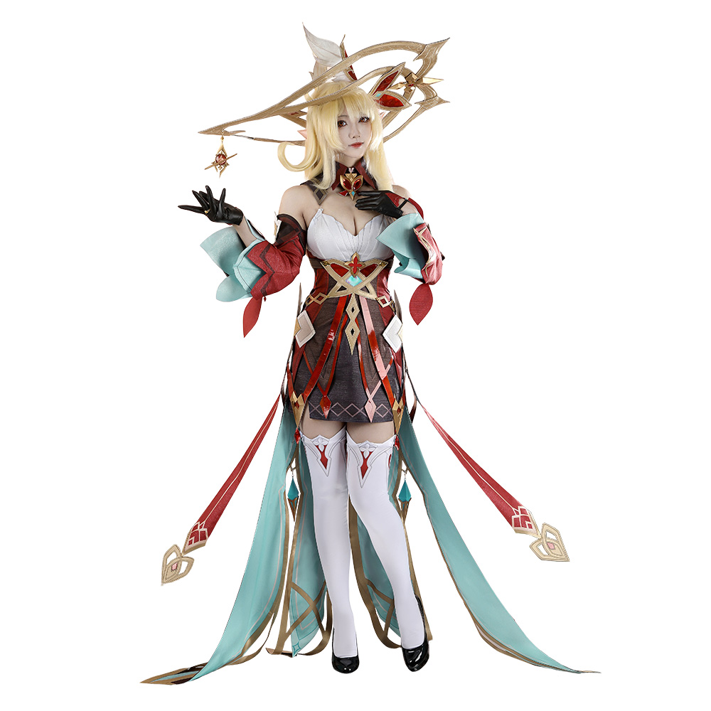 Genshin Impact Alice Fullset Outfits Halloween Carnival Party Cosplay Costume