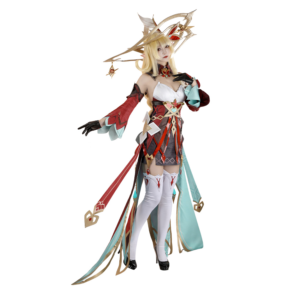 Genshin Impact Alice Fullset Outfits Halloween Carnival Party Cosplay Costume
