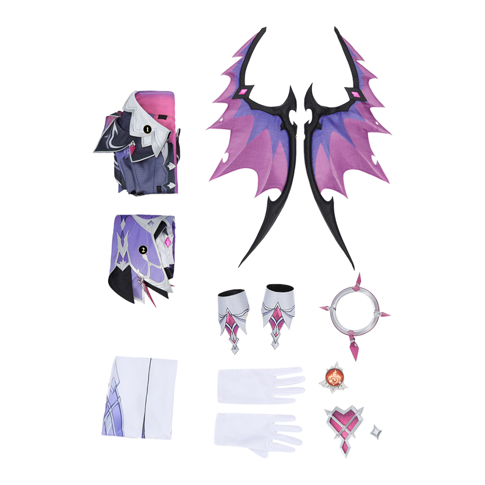 Genshin Impact Durin Fullset Outfit Without the Tail Halloween Carnival Party Cosplay Costume